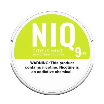 NIQ Citrus Mint Nicotine Pouches - Ejuicedirect