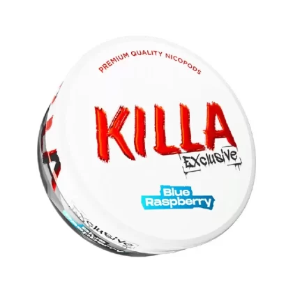 Blue Raspberry Nicotine Pouches by Killa - Ejuicewarehouse