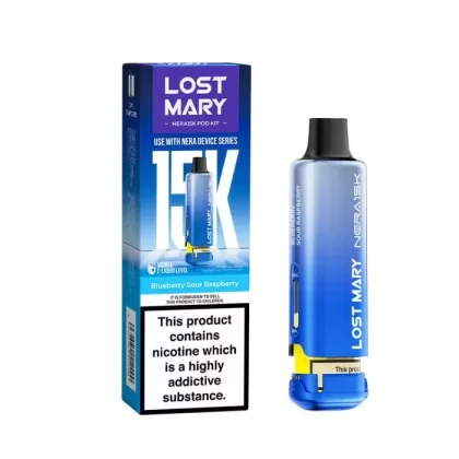Lost Mary Nera Prefilled Pod - Strawberry Raspberry Ice