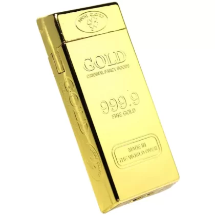 Clickit Gold Bar Torch Lighter