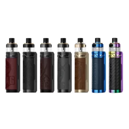 VOOPOO Drag X 80W PnP-X Pod Mod Kit - Eagle Black, Knight Chestnut (7B3E6E)