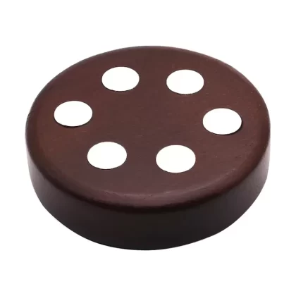 Wooden Stand (Round-shaped) for DynaVap - Eliquidsupply