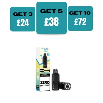 Hayati Pro Max Plus 6000 Prefilled Pod Zero Nicotine - £8.99 or 3 for £24 - Blueberry Pomegranate