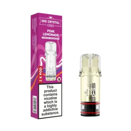 Pink Lemonade Prefilled Pods by SKE Crystal Plus (2 x 2ml) - 20mg