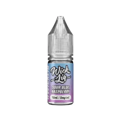 Wick Liq Bar Salt Sour Blue Raspberry Nic Salt E-Liquid - Nicotine Strength#20mg>10mg>5mg (808C7A)