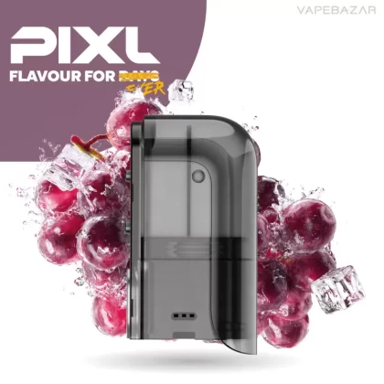 Pixl Max 20K – Refill Container – Grape Crush - Propylenglykol / pflanzliches Glycerin / Aromastoffe / Nikotin / 20mg/ml
