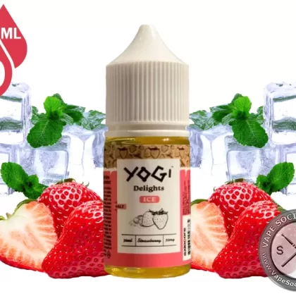 Strawberry Ice by YOGI Delights Salt 30ml - Vape Product, Vape Product