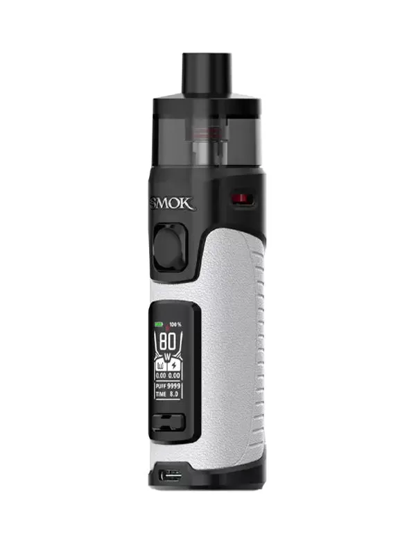 SMOK RPM 5 Pod Kit - Beige White Leather, Black - Image 3