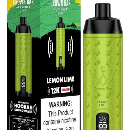 Al Fakher 12000 Puffs – Shisha Hookah Vape – Lemon Lime