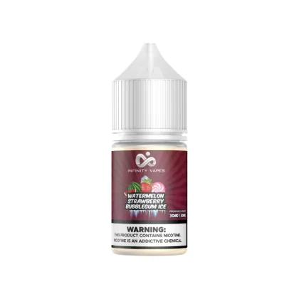 Infinity Vapes Salt – Watermelon Strawberry Bubblegum Ice 30ml - Vapebar Pk