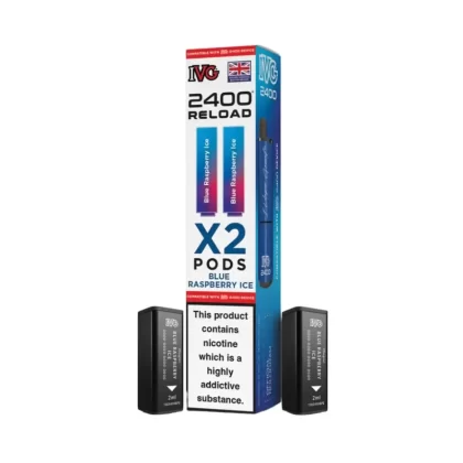 IVG 2400 Reload 2 in 1 Prefilled Pods - Pro Blue