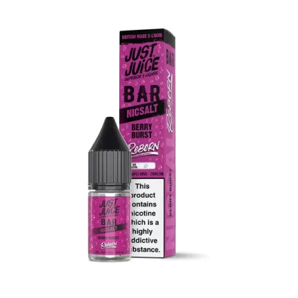 Berry Burst Nic Salt E-Liquid by Just Juice Bar Reborn
