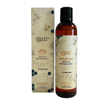 Soulful Bee Jojoba Massage Oil - Vape Store