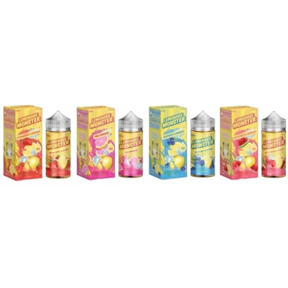 Lemonade Monster 4 Bottle Bundle - 400mL (4x100mL); Vape Product, Vape Product; Monster Vape Labs