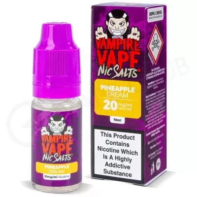 Pineapple Dream Nic Salt E-Liquid by Vampire Vape