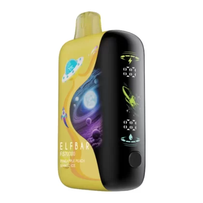 Elf Bar FS70K Disposable Vape Device - Pineapple Peach Mango Ice 20ml - 20mg/ml