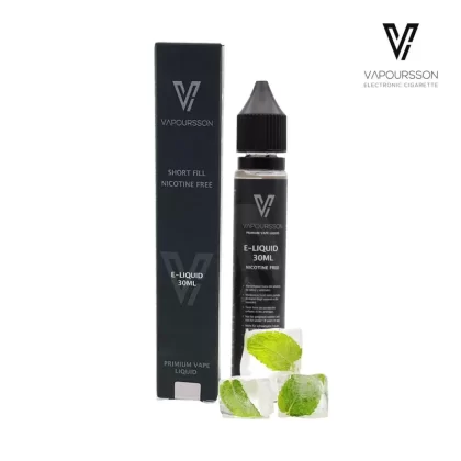 Vapoursson e-Liquid – Double Mint 0mg 30ml Shortfil | Cigee