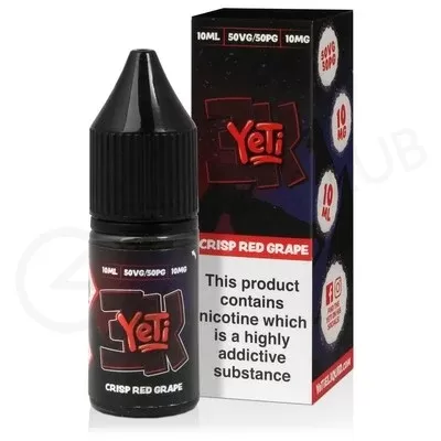 Crisp Red Grape E-Liquid by Yeti 3K Bar Salt