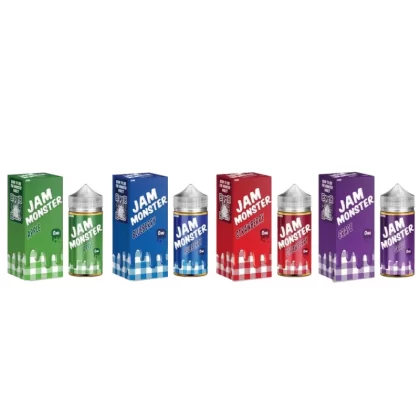 Jam Monster Original 4 Bottle Bundle - Vape Product, Vape Product (A5358C)