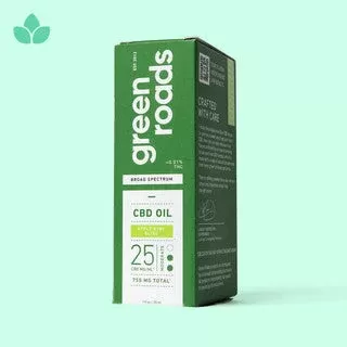 Green Roads Apple Kiwi Bliss Broad Spectrum CBD Oil 30ml