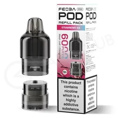 Strawberry Ice Feoba 6000 Pro Refill Pack