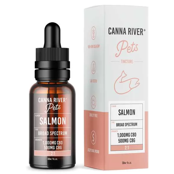 Canna River⁺ Broad Spectrum CBD Pet Tincture 30mL | 60mL - Image 2