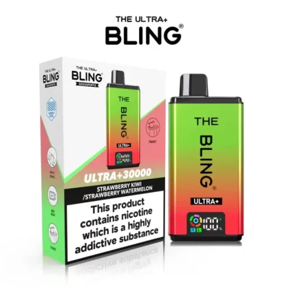 The Crystal Bling Ultra Plus 30K Prefilled Pod Kit - Berry Blaze/Cherry Berry