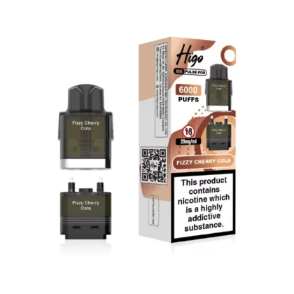 Higo BB Pulse 6000 Prefilled Pod Fizzy Cherry Cola - 20mg