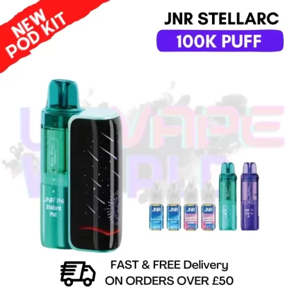 Black Dragon ICE JNR 100K Puff Stellarc Pod Kit