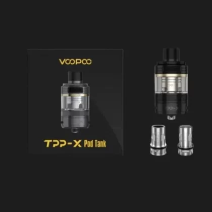 VOOPOO TPP-X POD TANK - Stainless Steel - Sgvapeshubsafety