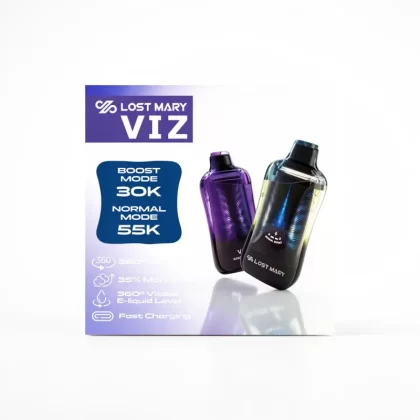 Lost Mary VIZ 55K 55000 caladas 5% nicotina - Fumotvapemexico