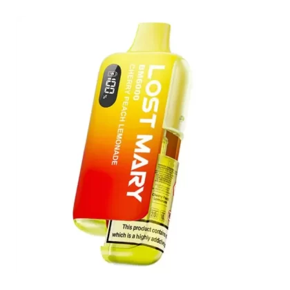 Lost Mary BM6000 Prefilled Pod Kit Cherry Peach Lemonade - Nicotine Strength#20mg