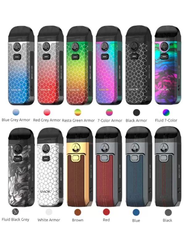 SMOK Nord 4 Pod Kit 80W - Blue - Image 2