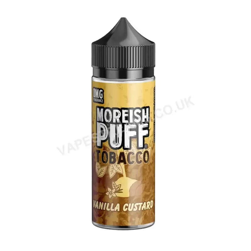 Vanilla Custard by Moreish Puff Tobacco Short Fill - Vapestreams Co