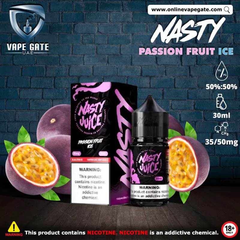 Passionfruit Ice - Nasty 30ml - 35 mg