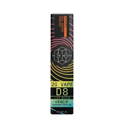 Hi On Nature (2g) DELTA 8 HYBRID VAPE – ORANGE CREAM