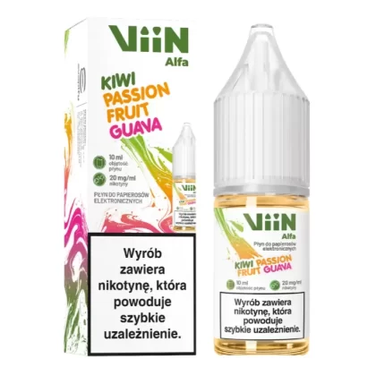 Liquid VIIN Alfa Salts 20mg 10ml Kiwi Passionfruit Guava
