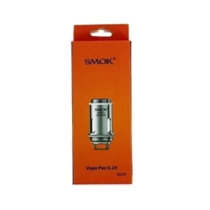 Smok Vape Pen Coils (5 Pack) - Resistance#0.25 Ohm