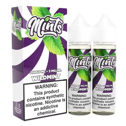 MINTS Vape Co E-Liquid 60ml 2pk - Watermelon Mint / 0mg