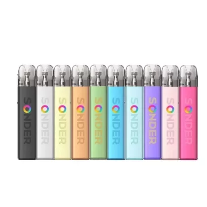 Geekvape Sonder Q2 30W Pod System Kit - Apricot Yellow, Burgundy Red (8E7347)