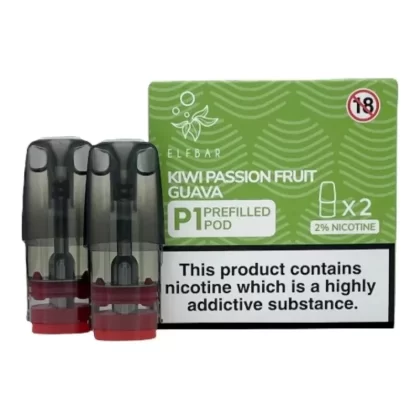 Elf Bar Mate P1 Kiwi Passionfruit Guava Pods (2 Pack) - Ejuicewarehouse