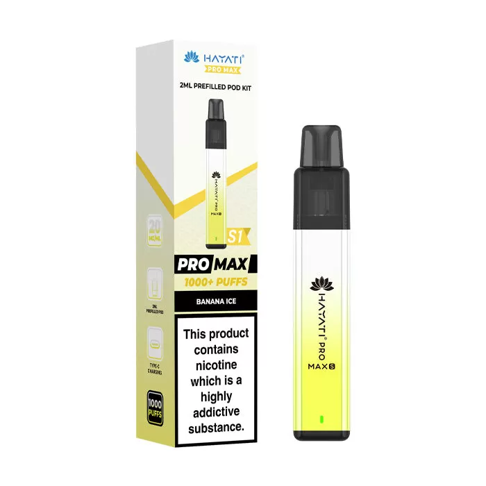 Hayati Pro Max S1 Prefilled Pod Kit - Blue Razz Lemonade - Image 2