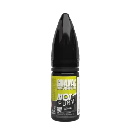 Guava, Passionfruit & Pineapple Hybrid Salt Punx Series by Riot Squad (10ml)