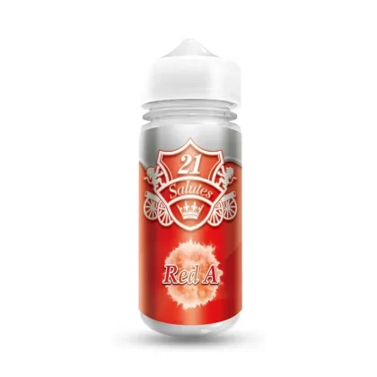 Red A 100ml Shortfill Eliquid by 21 Salutes