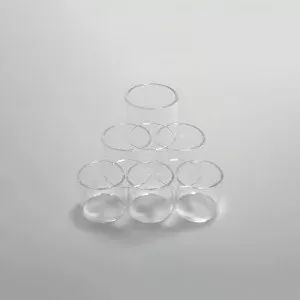 Vapefly Alberich II 2 MTL 4ML RTA Atomizer Replacement Clear Straight Vape Glass Tank Tube