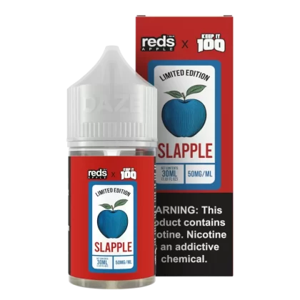 7 Daze Reds Apple x KEEP IT 100 SALT - Slapple - 30ML E-Liquid