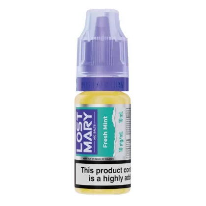 Fresh Mint Nic Salt E-Liquid by Lost Mary (10ml) - 10mg