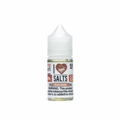 I Love Salts Peach Mango 30mL Pre-Steeped Salt Nic