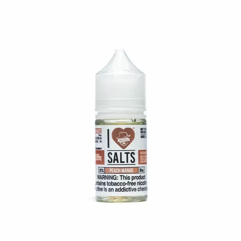 I Love Salts Peach Mango 30mL Pre-Steeped Salt Nic