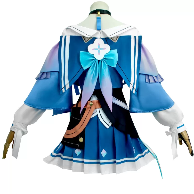 March 7th Style Costume Sci-Fi Astral Express Passenger Cosplay Outfit